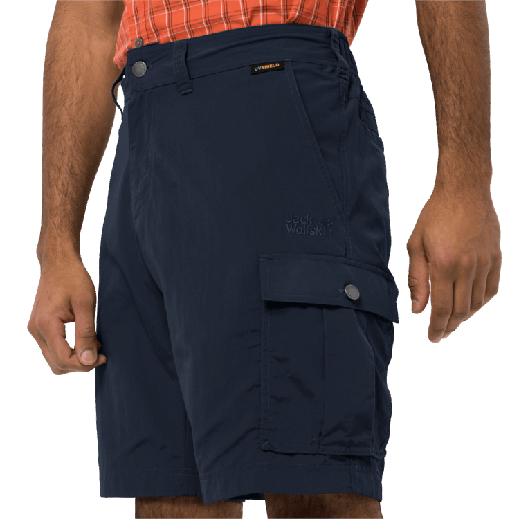 Night Blue Hot Brand Jack Wolfskin Canyon Cargo Shorts