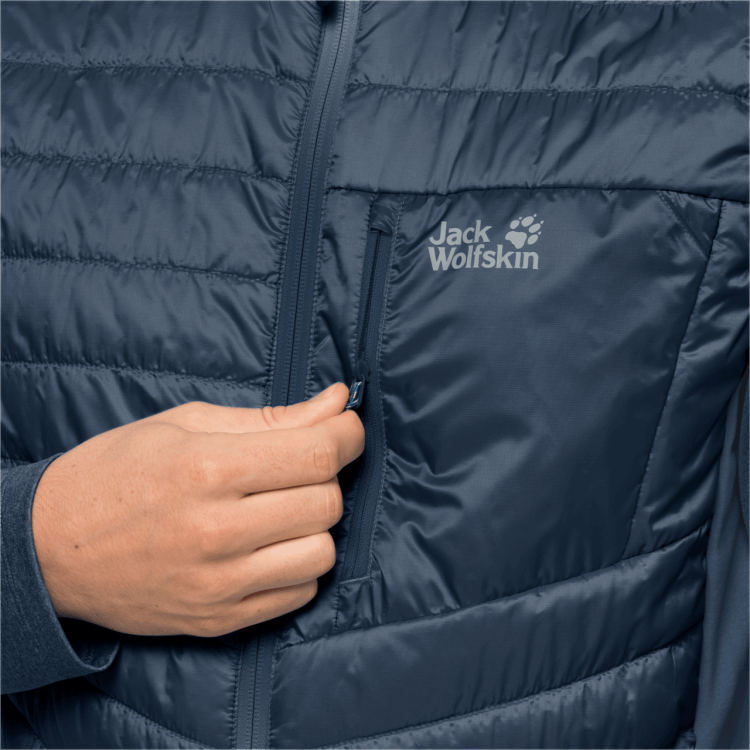 Brand Jack Wolfskin Thunder Blue Men's Routeburn Vest Brand