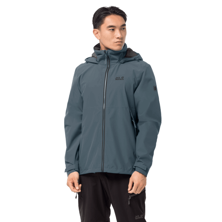 Storm Grey Collections Brand Jack Wolfskin Men's Evandale Jacket