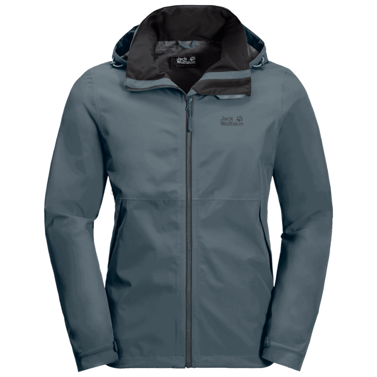 Storm Grey Collections Brand Jack Wolfskin Men's Evandale Jacket