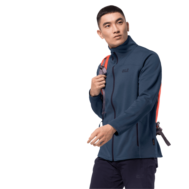 Brands Brand Jack Wolfskin Men's Horizon Jacket Thunder Blue