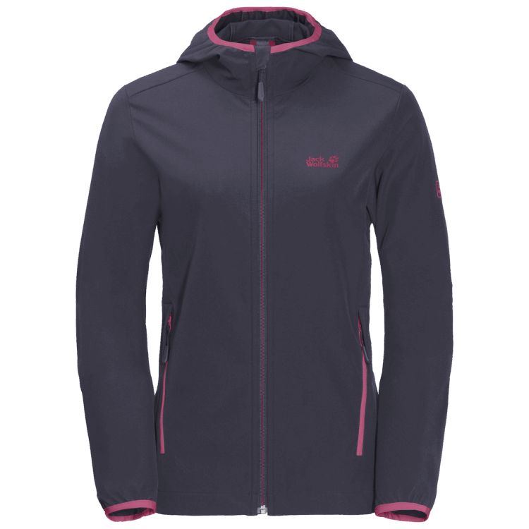 Graphite Women's Turbulence Jacket Hot Brand Jack Wolfskin