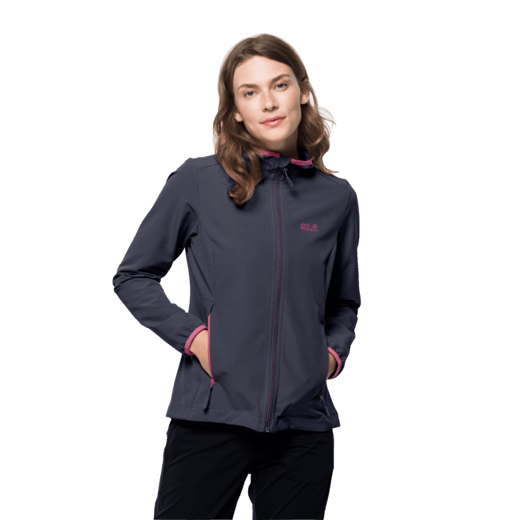Graphite Women's Turbulence Jacket Hot Brand Jack Wolfskin