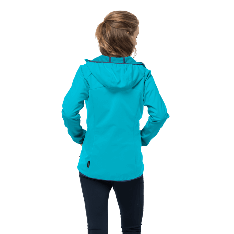Brand Jack Wolfskin Women's Go Hike Softshell Dark Aqua Origin