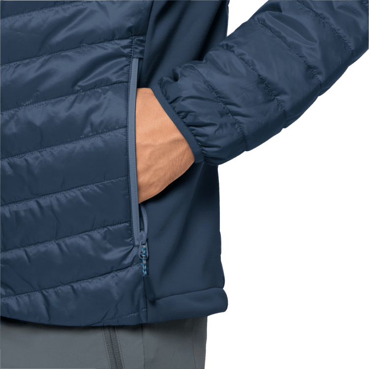 Men's Routeburn Jacket Origin Thunder Blue Brand Jack Wolfskin