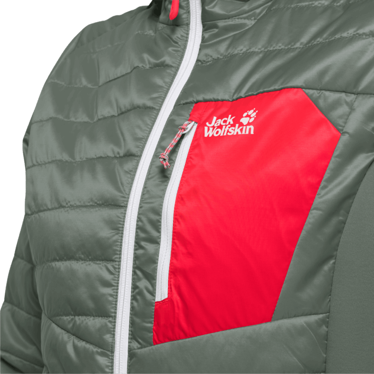 Best Brand Jack Wolfskin Women's Routeburn Jacket Hedge Green