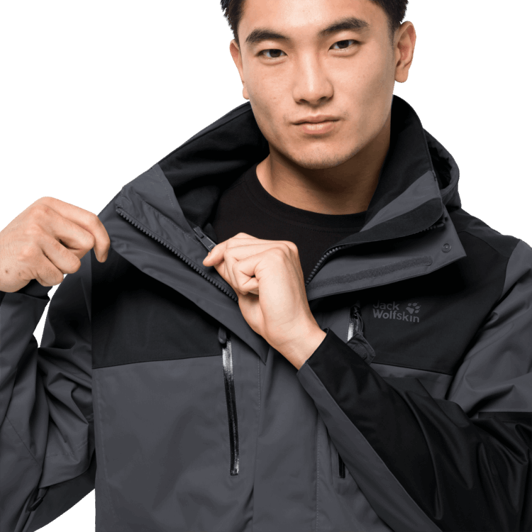 Ebony Jasper Flex Men's Brand Jack Wolfskin Collection