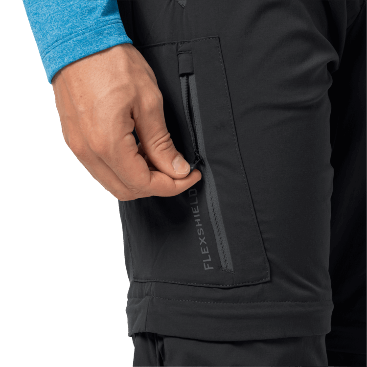 Brand Black Brand Jack Wolfskin Men's Overland Zip Away