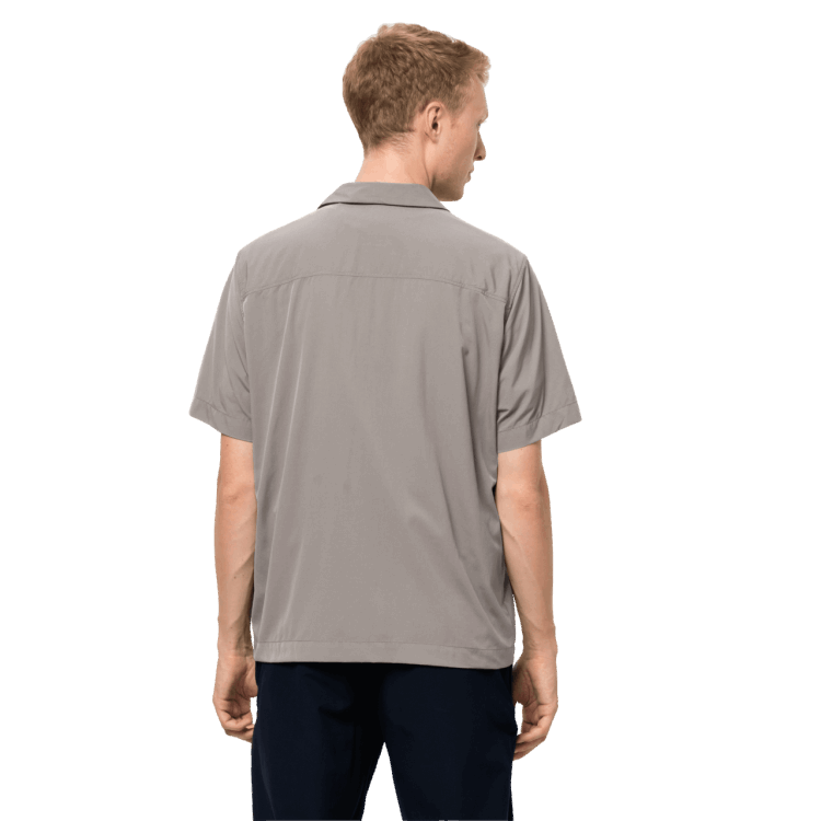 Ash Grey Brand Jack Wolfskin Origin Men's Atacama Shirt
