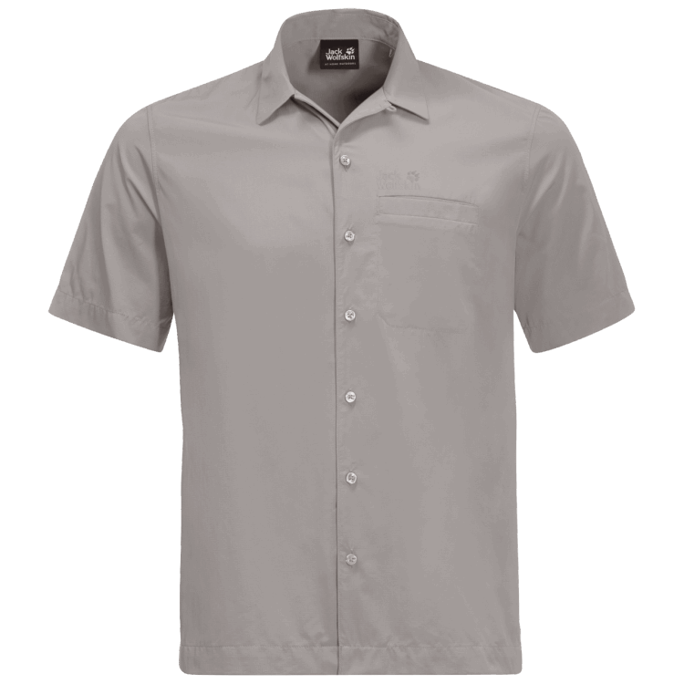 Ash Grey Brand Jack Wolfskin Origin Men's Atacama Shirt