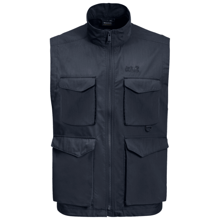 Men's Lakeside Trip Vest Origins Brand Jack Wolfskin Night Blue
