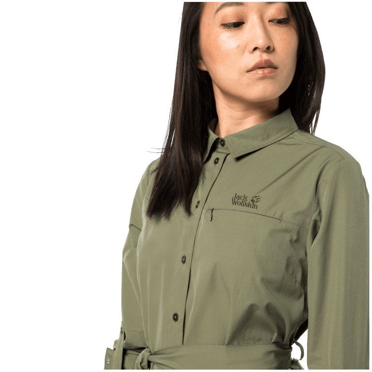 Khaki Brand Jack Wolfskin Lakeside Dress Hot
