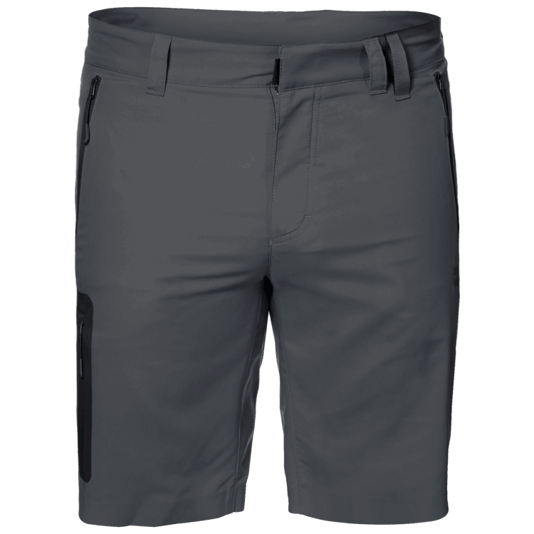 Brand Jack Wolfskin Men's Active Track Shorts Dark Iron Origins