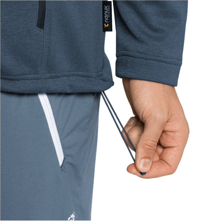 Thunder Blue Men's Horizon Hooded Jacket Brand Jack Wolfskin Collection