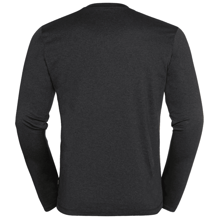 Men's Sky Thermal Ls T New Black Brand Jack Wolfskin