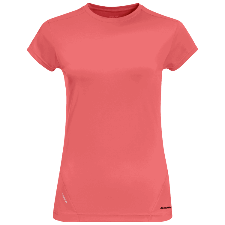 Origin Brand Jack Wolfskin Women's Tasman Short Sleeve Desert Rose