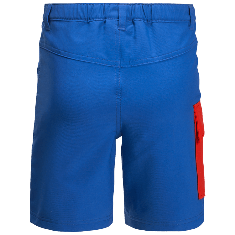 Kid's Active Shorts Coastal Blue Origins Brand Jack Wolfskin