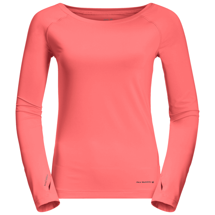 Desert Rose Hot Women's Tasman L/S Brand Jack Wolfskin
