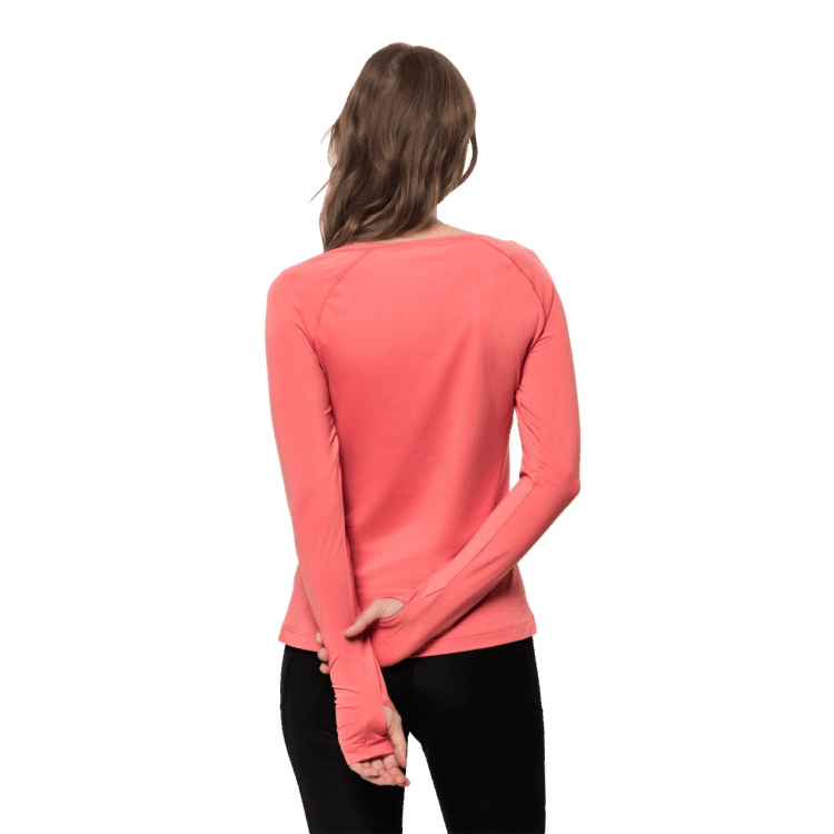 Desert Rose Hot Women's Tasman L/S Brand Jack Wolfskin