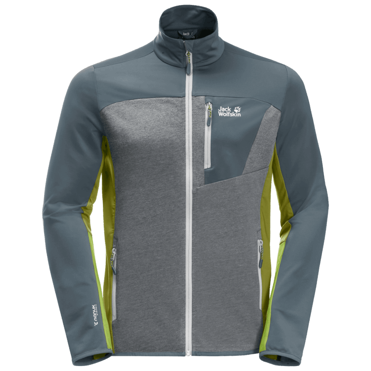 Brand Jack Wolfskin Origin Men's Milford Sky Fleece Storm Grey