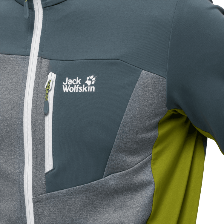 Brand Jack Wolfskin Origin Men's Milford Sky Fleece Storm Grey