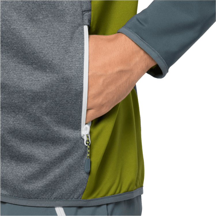 Brand Jack Wolfskin Origin Men's Milford Sky Fleece Storm Grey