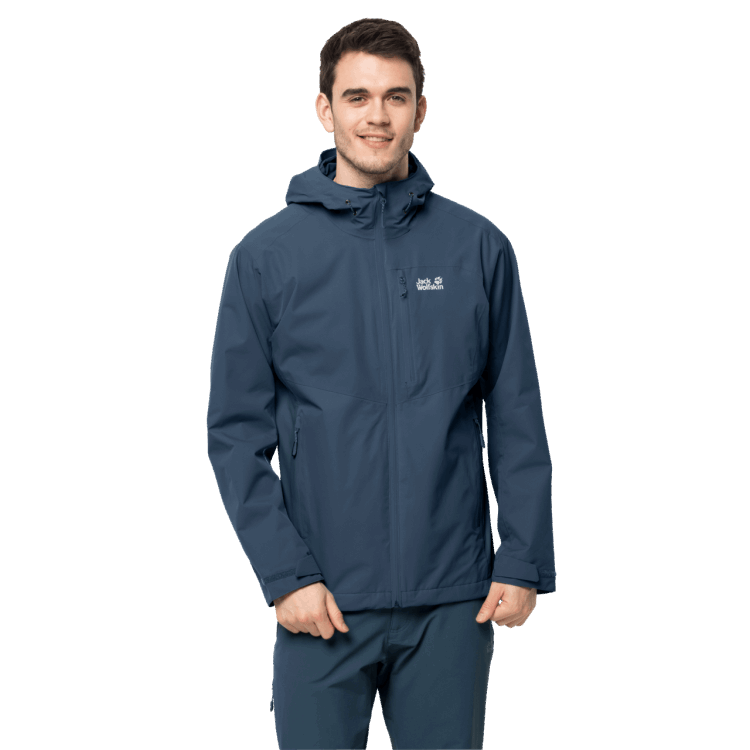Men's Eagle Peak Jacket Brand Jack Wolfskin Fashion Thunder Blue