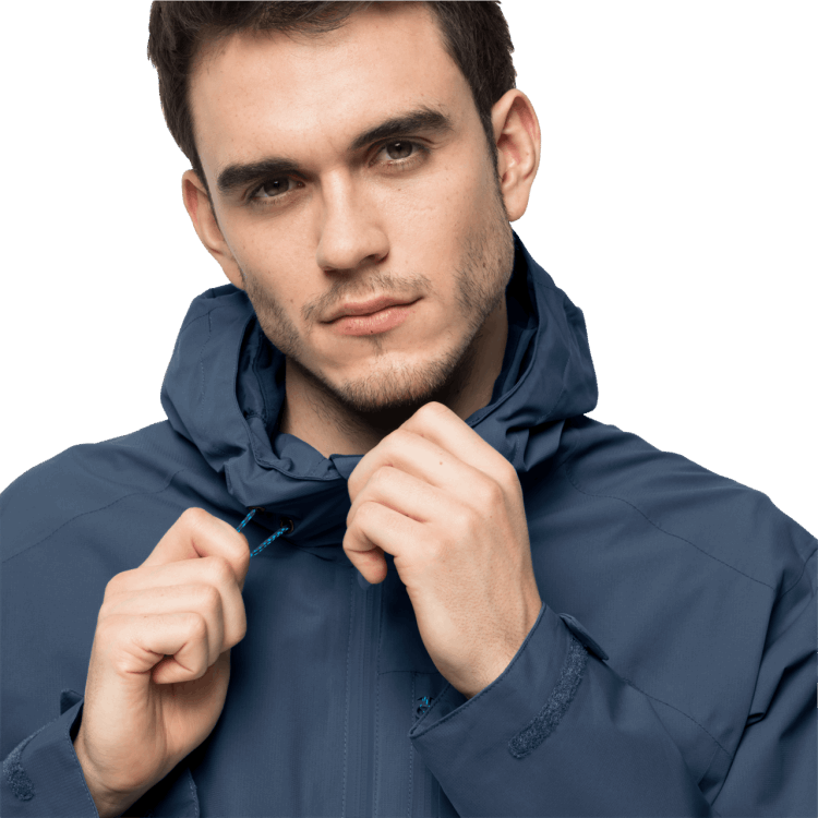 Men's Eagle Peak Jacket Brand Jack Wolfskin Fashion Thunder Blue