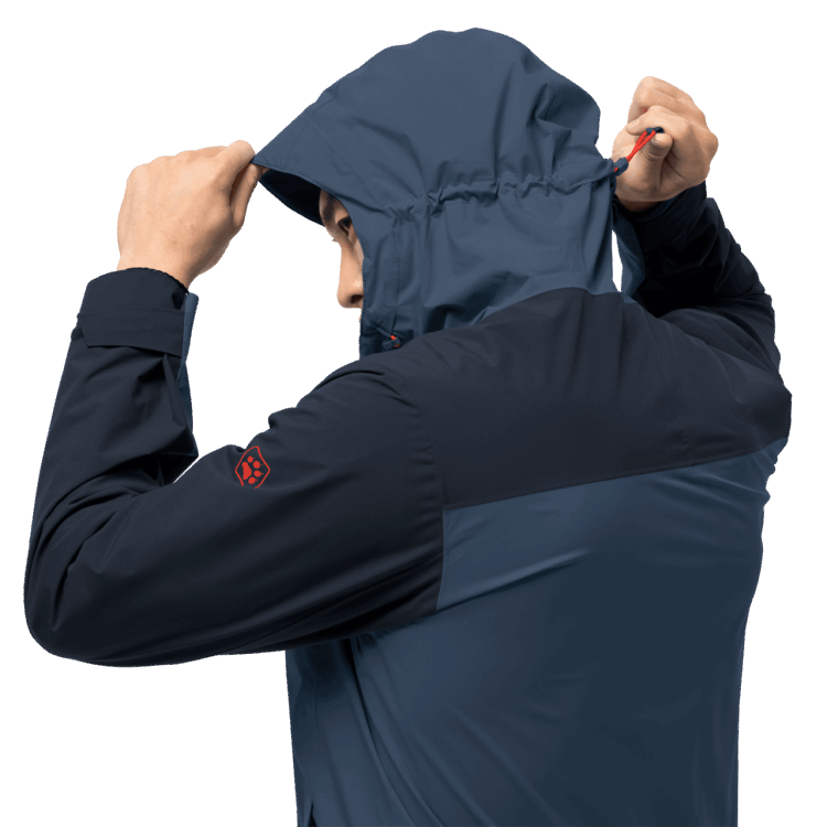 Thunder Blue Brand Jack Wolfskin Best Men's Go Hike Jacket