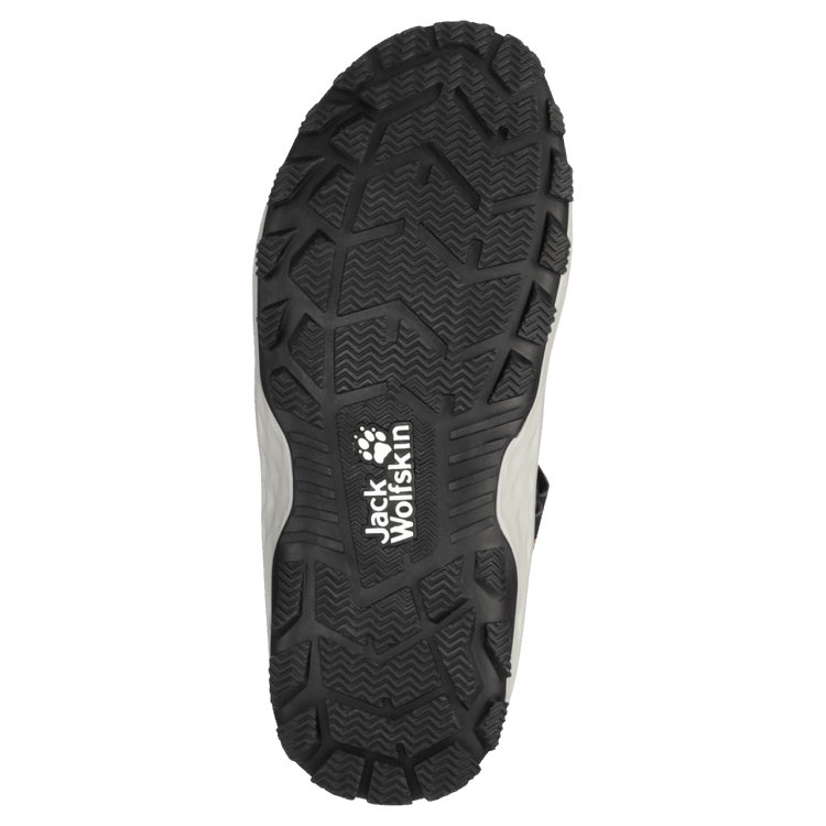 Black-Burly Yellow Xt Brand Jack Wolfskin Kid's Sun Climber Brand