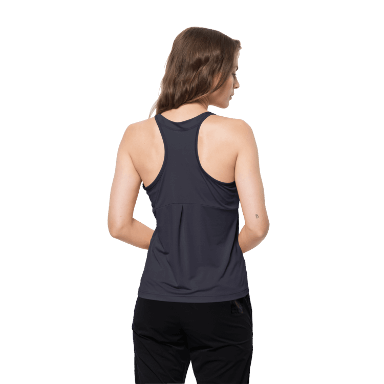 Graphite Women's Tasman Tank Original Brand Jack Wolfskin