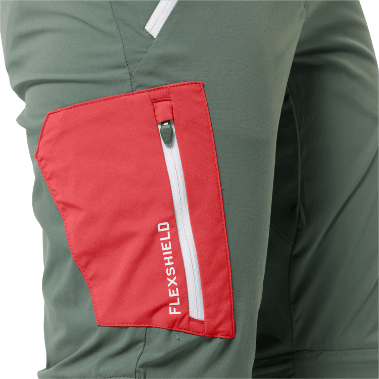 Brands Women's Overland Zip Away Hedge Green Brand Jack Wolfskin
