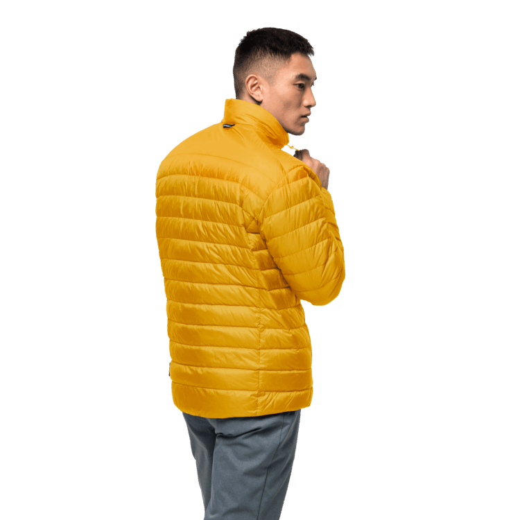 Brand Jack Wolfskin Men's JWP Down Best Burly Yellow Xt