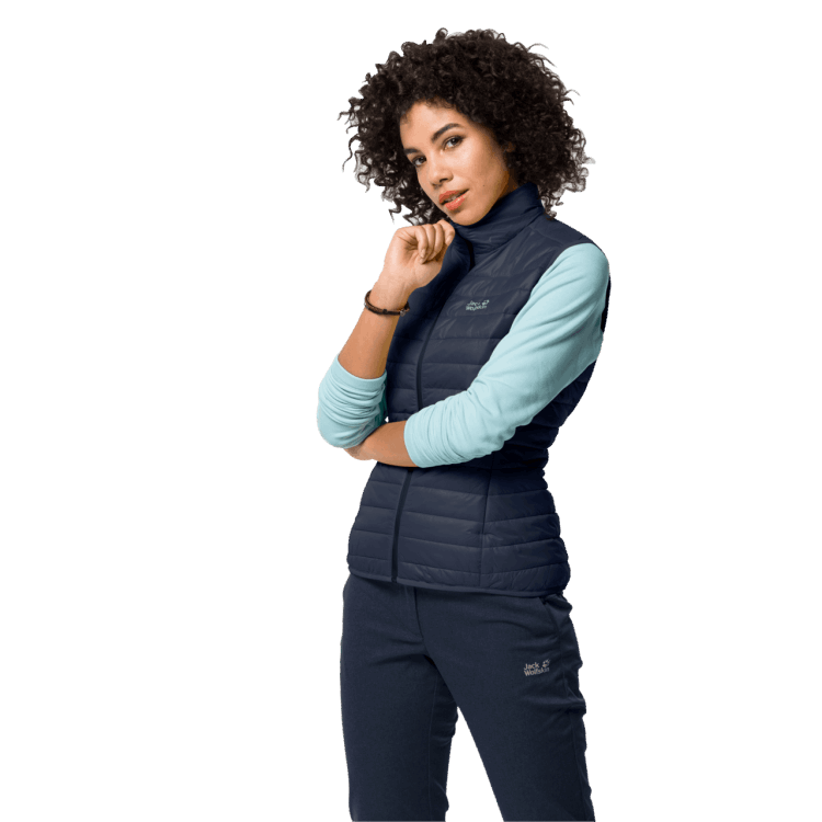 Night Blue Brand Jack Wolfskin Women's JWP Vest Collection