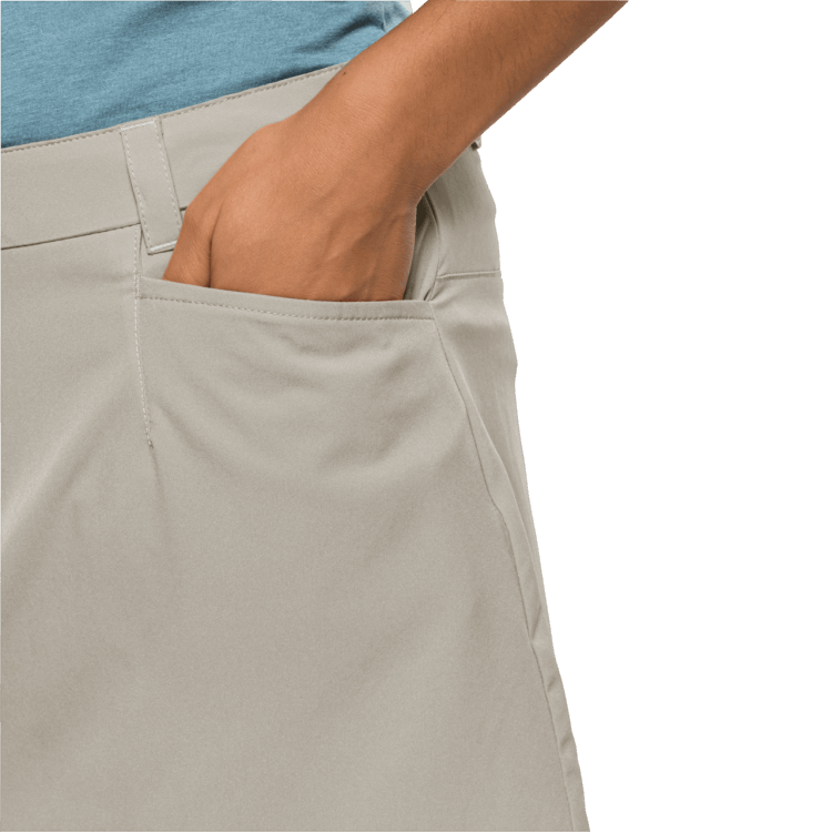 Collections Sonora Skort Dusty Grey Brand Jack Wolfskin
