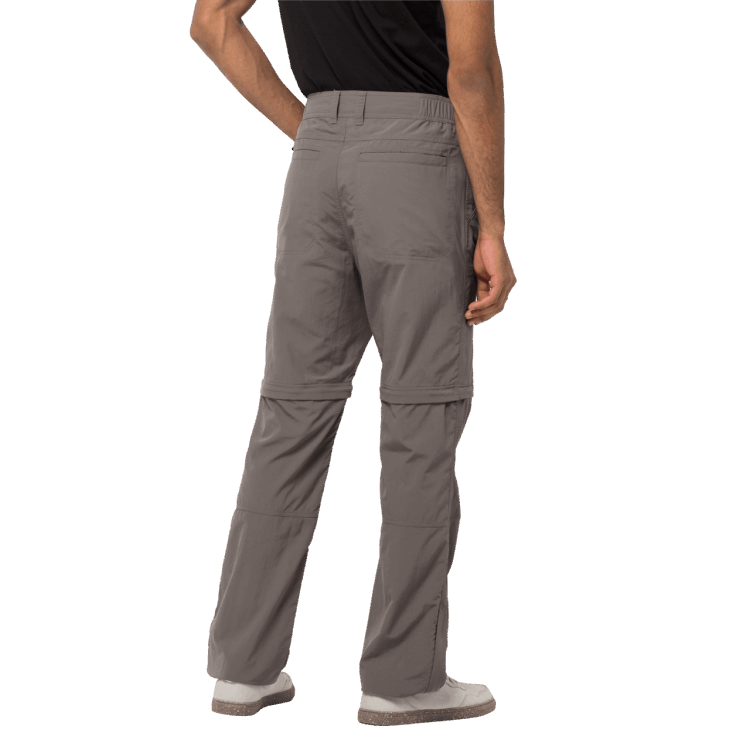 Brand Jack Wolfskin Canyon Zip Off Pants Brand Siltstone