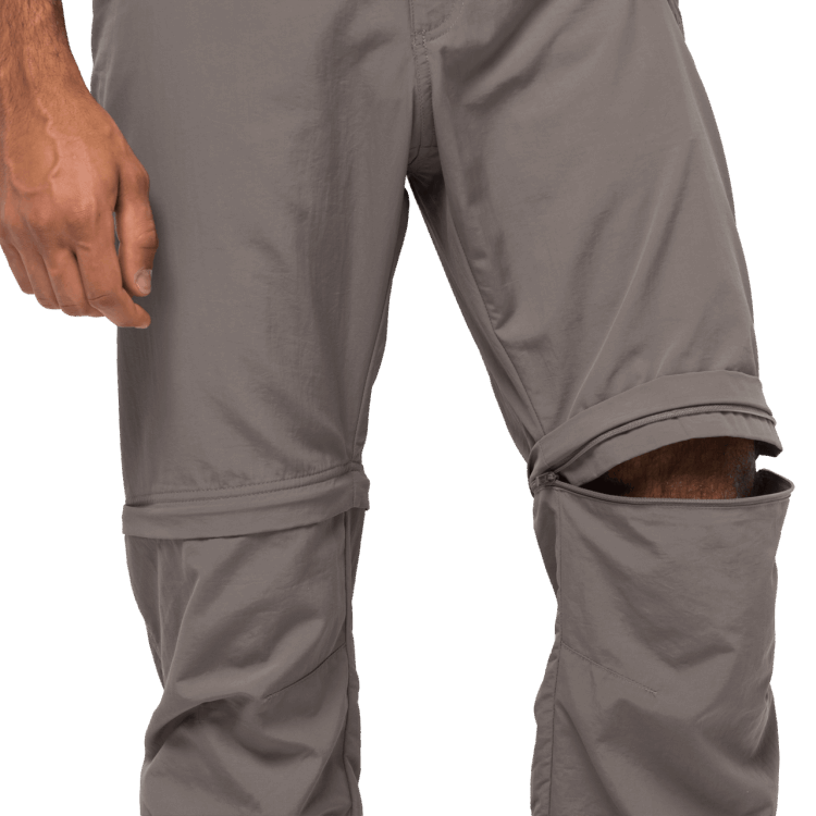 Brand Jack Wolfskin Canyon Zip Off Pants Brand Siltstone
