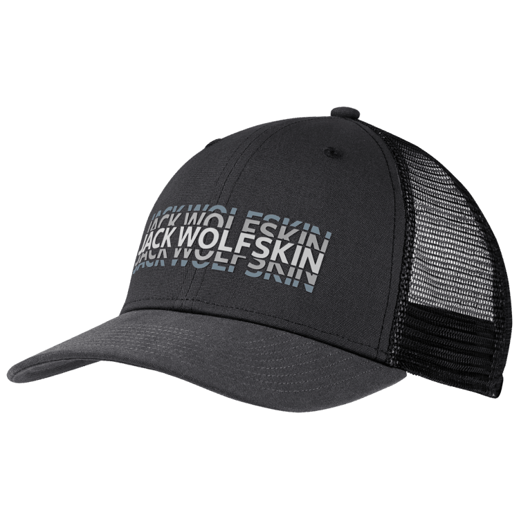 Black Collection Strobe Cap Brand Jack Wolfskin