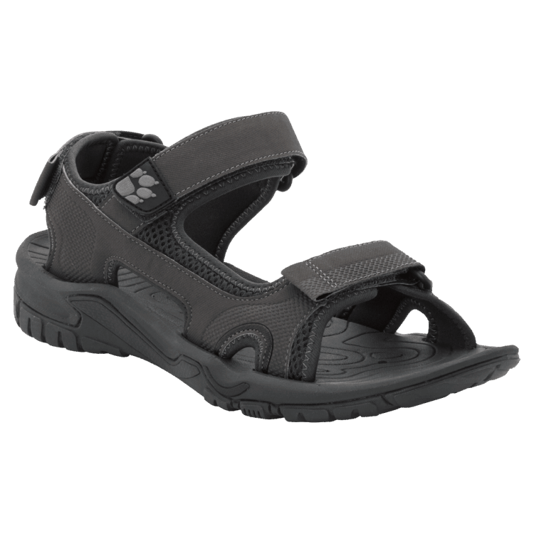 Brand Men's Lakewood Cruise Sandal Phantom Brand Jack Wolfskin