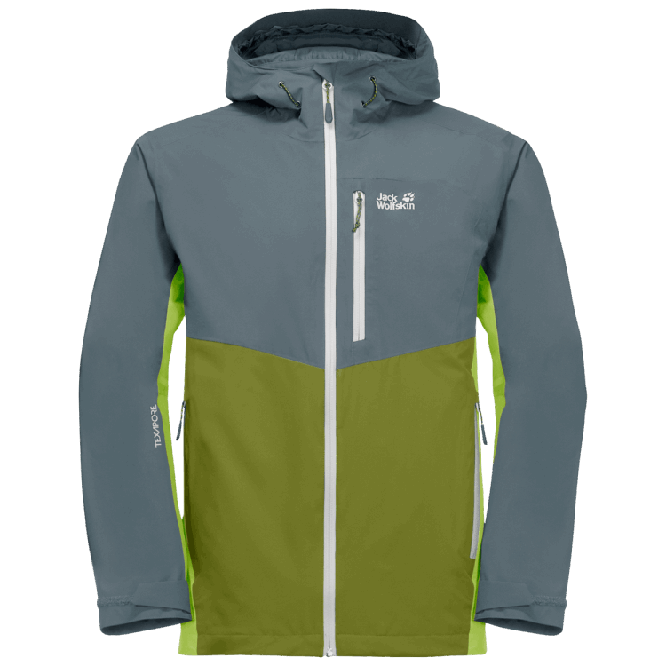 Men's Eagle Peak Jacket Golden Cypress Brand Jack Wolfskin Collection