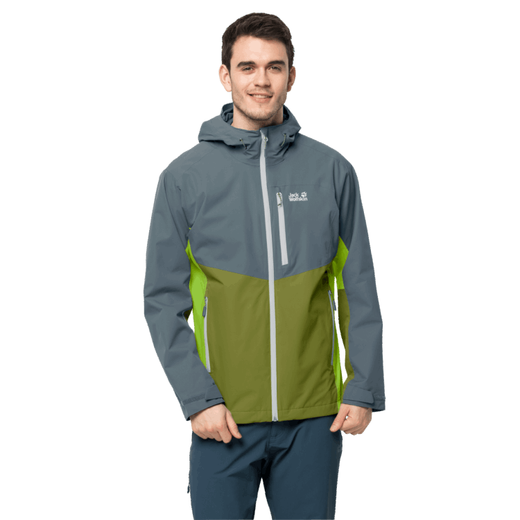 Men's Eagle Peak Jacket Golden Cypress Brand Jack Wolfskin Collection