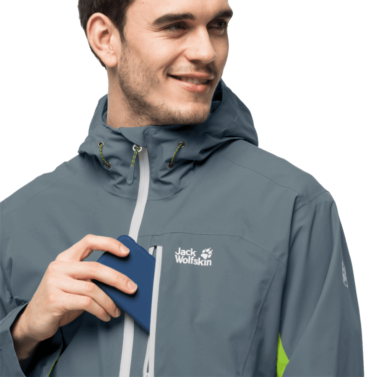 Men's Eagle Peak Jacket Golden Cypress Brand Jack Wolfskin Collection