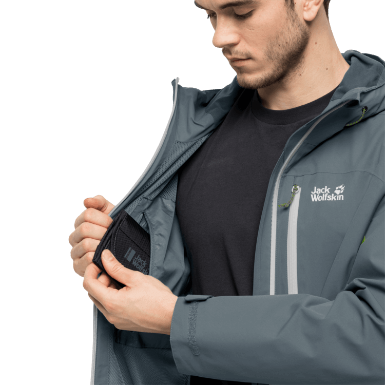 Men's Eagle Peak Jacket Golden Cypress Brand Jack Wolfskin Collection