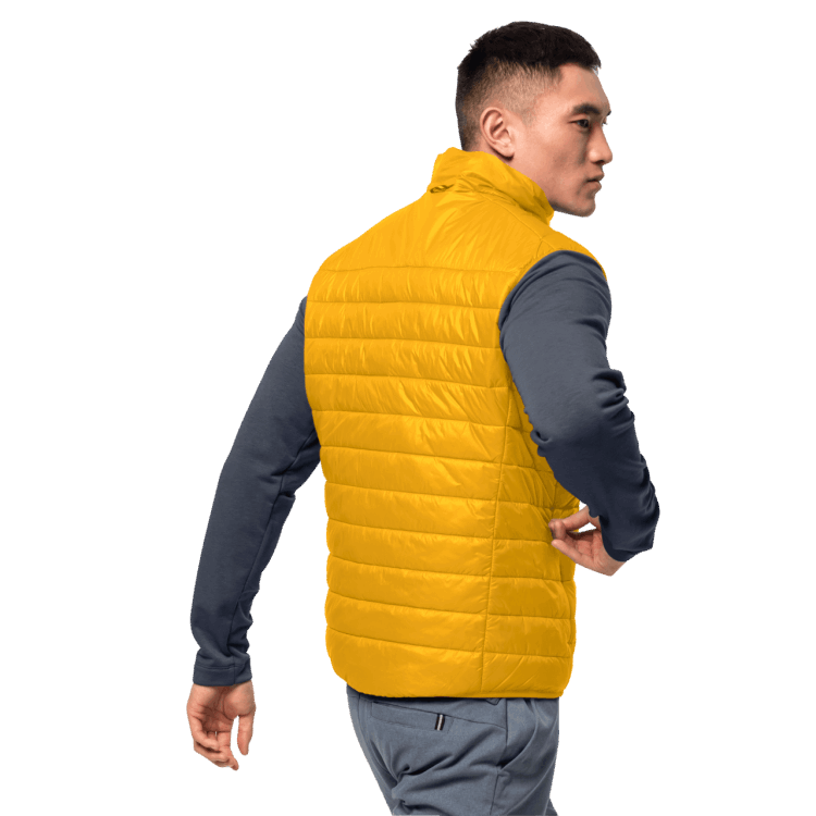 Men's JWP Vest Brand Jack Wolfskin Burly Yellow Xt Best