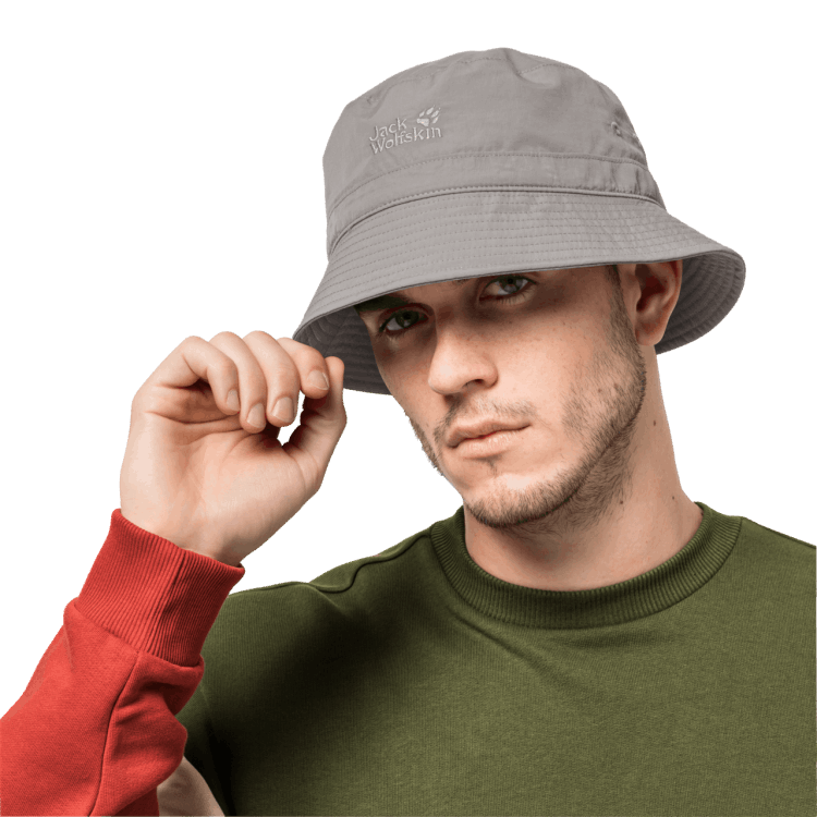 Brand Jack Wolfskin Lightsome Bucket Hat Ash Grey