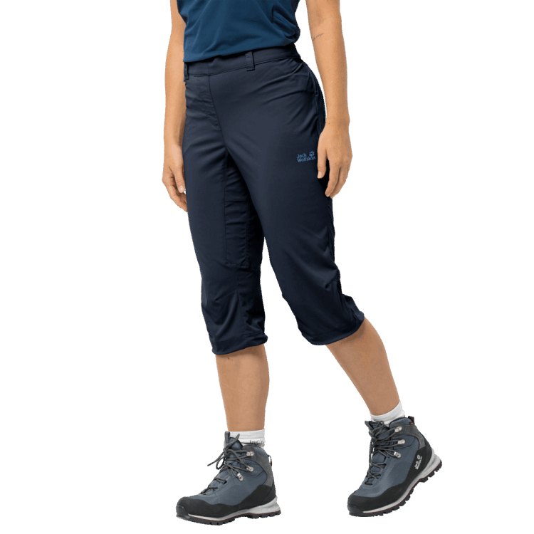 Midnight Blue Activate Light 3/4 Pants Brand Jack Wolfskin Collection