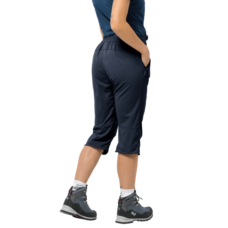 Midnight Blue Activate Light 3/4 Pants Brand Jack Wolfskin Collection