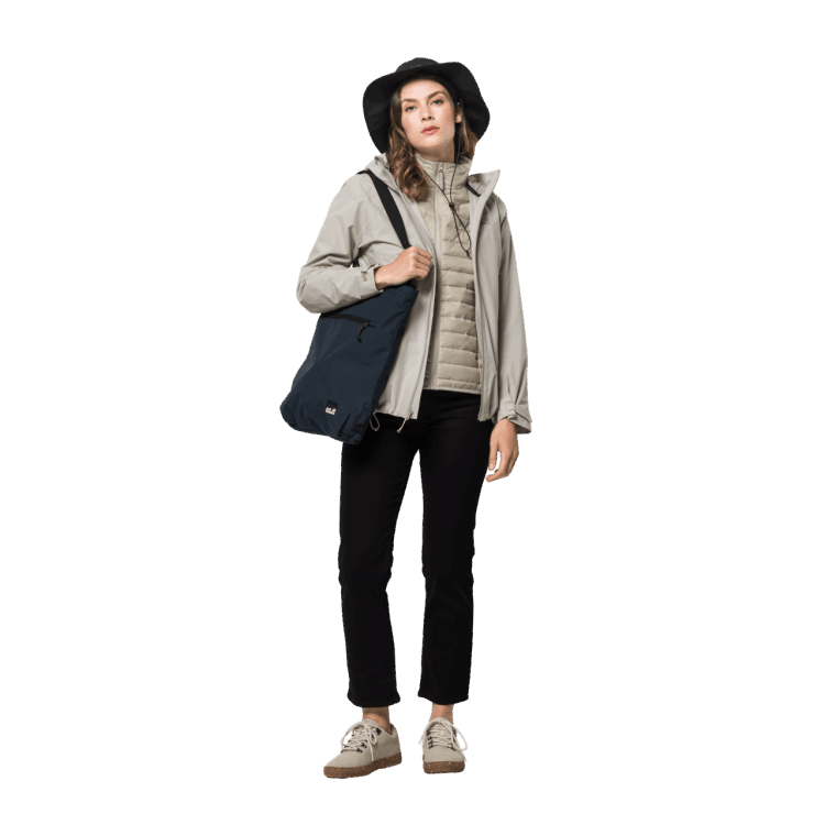 Dusty Grey Origin Women's JWP Vest Brand Jack Wolfskin