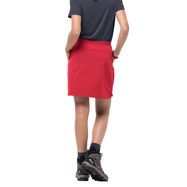 Brand Jack Wolfskin Women's Hilltop Trail Skort Tulip Red Hot