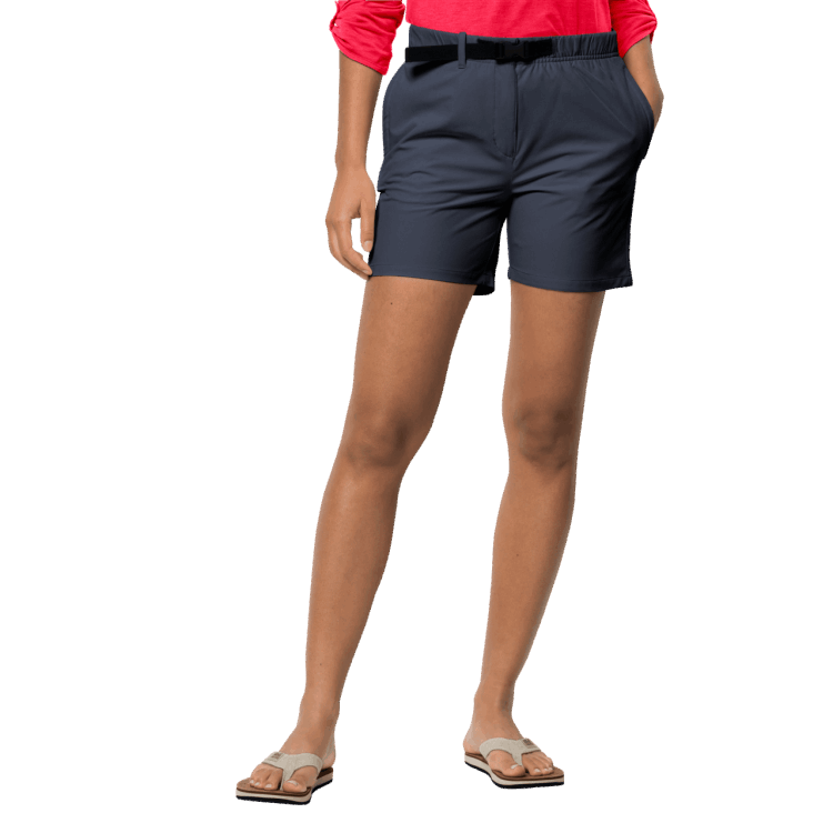 Origins Brand Jack Wolfskin Night Blue Women's Summer Lifestyle Shorts